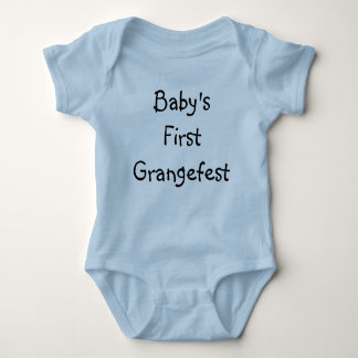 Baby's eerste grootvader romper