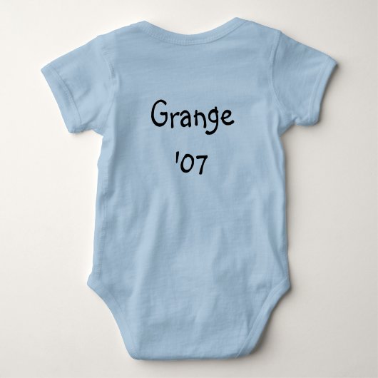 Baby's eerste grootvader romper (Achterkant)