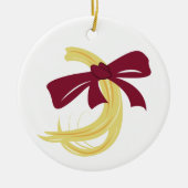 Baby's eerste haircut keramisch ornament (Voorkant)