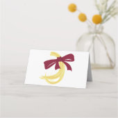 Baby's eerste haircut plaatskaartje (Voorkant)