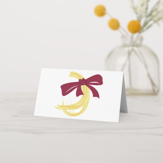 Baby's eerste haircut plaatskaartje (Voorkant)