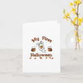 Baby's eerste Halloween Kaarten (Gele Bloem)