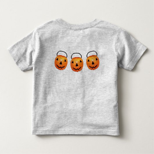 Baby's eerste halloween kinder shirts (Achterkant)
