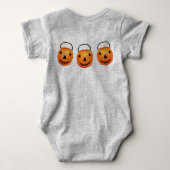 Baby's eerste halloween kinder shirts (Achterkant)