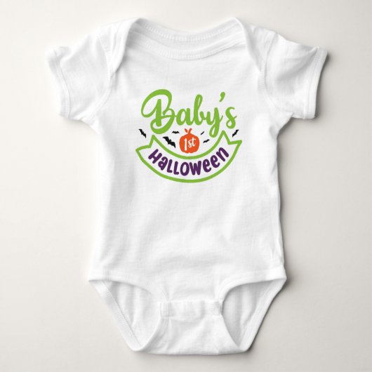 Baby's eerste Halloween Romper (Voorkant)