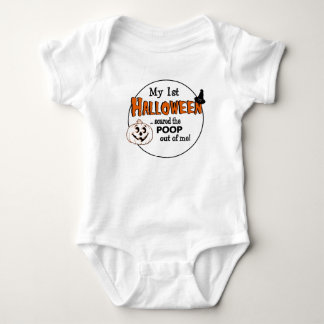 Baby's eerste halloween romper