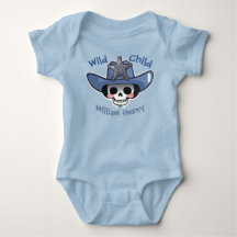 Baby's Eerste Halloween, Skelet Cowboy Wild Kind