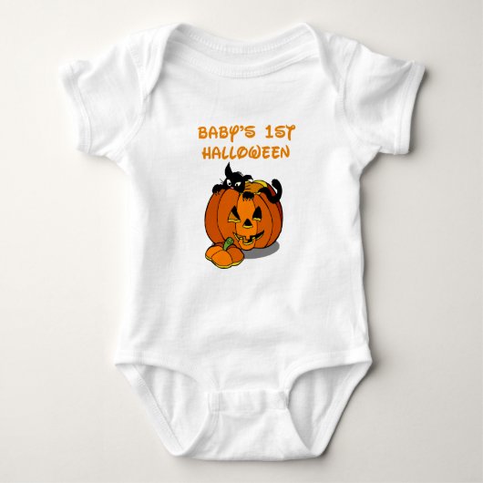 Baby's eerste halloween T-Shirt (Voorkant)