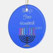 BABY'S EERSTE HANUKKAH-Ornament Keramisch Ornament (Links)