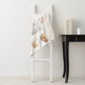 Baby's eerste jaar Hart Foto Keepslag Collage Sherpa Deken (In situ)