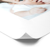 Baby's eerste jaar na geboorte Keepomwille Foto Co Poster (Hoek)