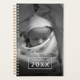 Baby's eerste jaar Photo Milestone Planner