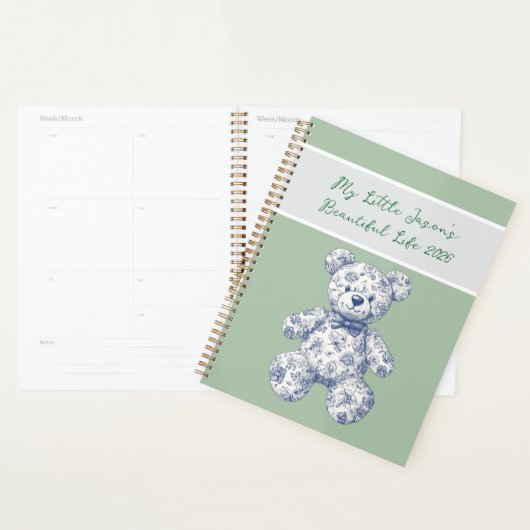 Baby's Eerste Jaar Planner | Dagelijkse Baby Schem (Display)