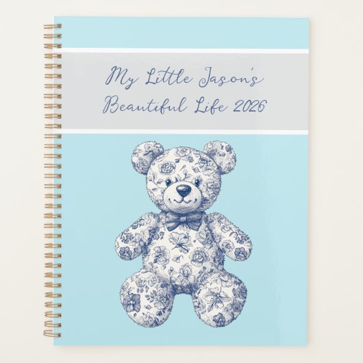 Baby's Eerste Jaar Planner | Dagelijkse Baby Schem (Voorkant)