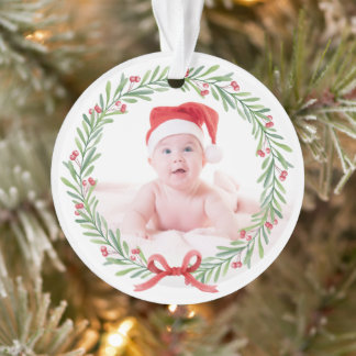 Baby's eerste Kerst Acryl Ornament 2024