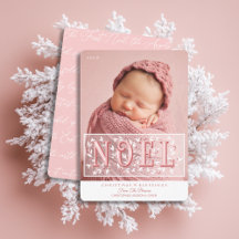 Baby's Eerste Kerst Elegante Foto Kerstmis