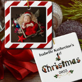 Baby's Eerste Kerst Keepsake Herinneringen Keramisch Ornament
