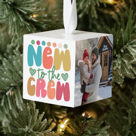 Baby's eerste kerst Keepsake retro foto Decoratie (Boom)