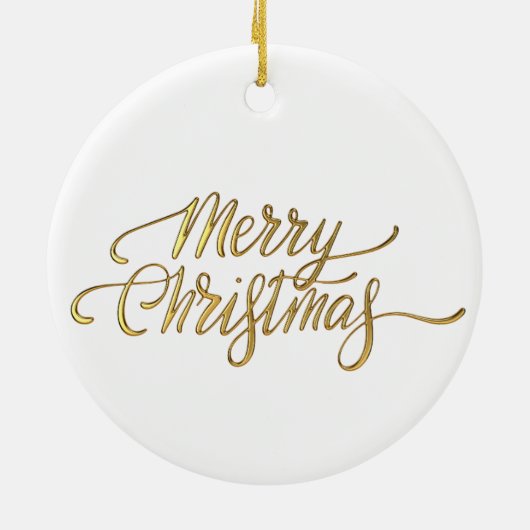 Baby's eerste kerst Kinder kerst dieren naam Keramisch Ornament (Achterkant)