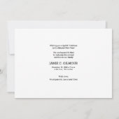 Baby's eerste kerst moderne fotocollage gelukkig feestdagenkaart (Achterkant)