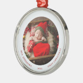 Babys Eerste Kerst Ornament (Links)