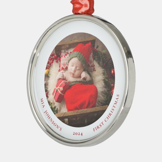 Babys Eerste Kerst Ornament (Links)