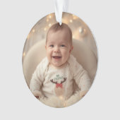Baby's Eerste Kerst Ornament (voorkant)