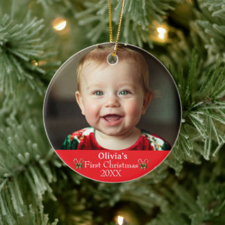 Baby's Eerste Kerst Ornament