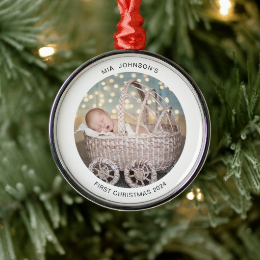 Babys Eerste Kerst Ornament (Boom)