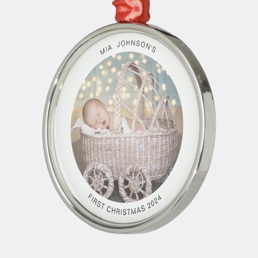 Babys Eerste Kerst Ornament (Links)