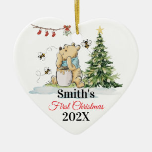 Baby's Eerste Kerst Ornament   Beer & Bijen Klant