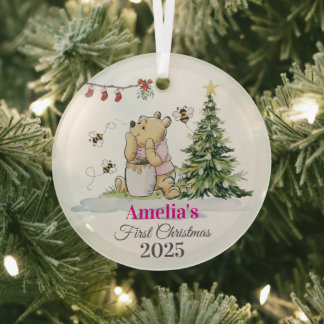 Baby's Eerste Kerst Ornament | Beer & Bijen Klant