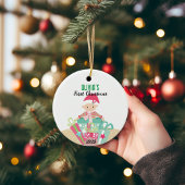 🎄Baby's eerste kerst Ornament | Meisjesontwerp