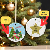 🎄Baby's eerste kerst Ornament - Twin Boys