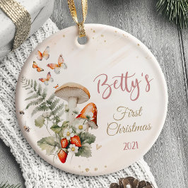 Baby's eerste kerst Ornament Woodland