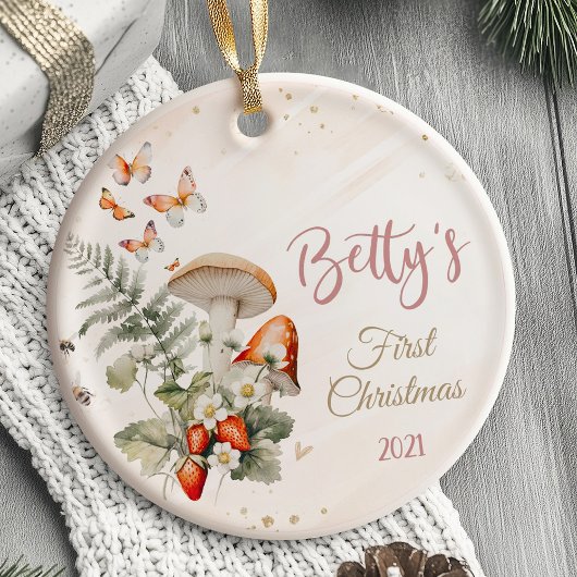 Baby's eerste kerst Ornament Woodland