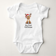 Baby's eerste kerst overall