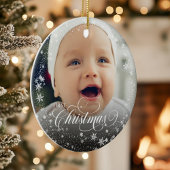 Baby's eerste kerst sneeuwvlok Ornament
