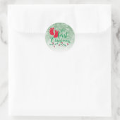 Baby's eerste kerst Sticker (Tas)