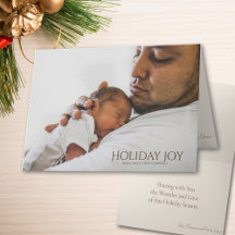 Baby's Eerste Kerst Vakantie Vreugde Foto Kerstmis