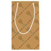 Babys eerste kerstcadeaujongen klein cadeauzakje (Achterkant)