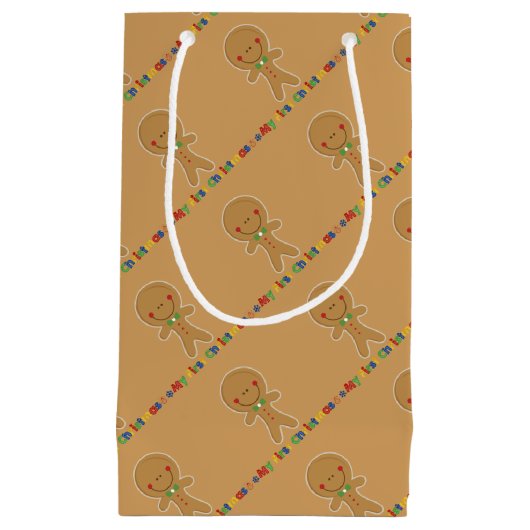 Babys eerste kerstcadeaujongen klein cadeauzakje (Voorkant)