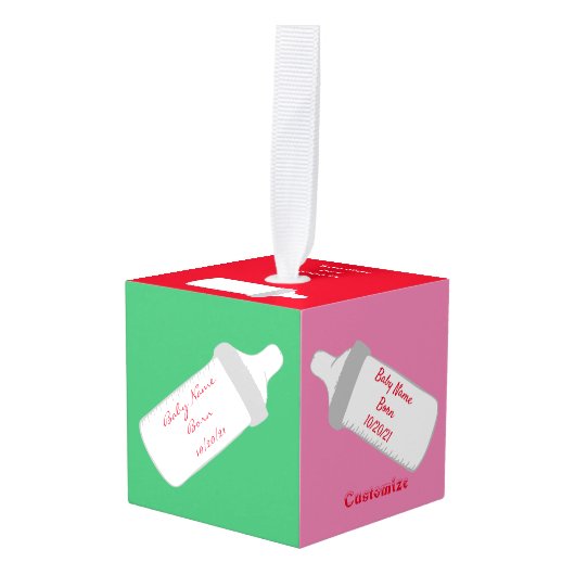 Baby's eerste kerstcadeautje Thunder_Cove Decoratie (Voorkant hoekig)