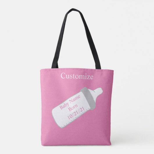 Baby's eerste kerstcadeautje Thunder_Cove Tote Bag (Achterkant)