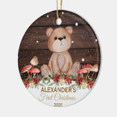 Baby's Eerste Kerstdier Ornament Bos (Links)