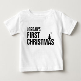 Baby's eerste kerstfeest Baby T-shirt