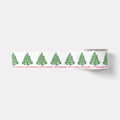 Baby's eerste kerstfeest satijnen lint (Voorkant)