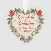 Baby's eerste kerstfeest Waterverf Woodland Ornament (achterkant)