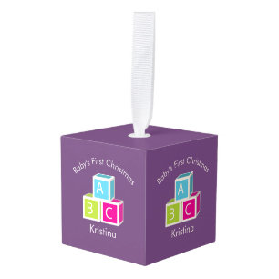 Baby's eerste kerstfeestjes decoratie