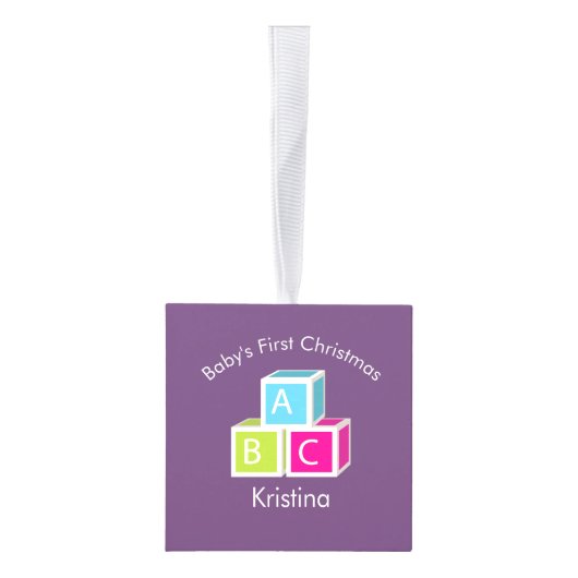 Baby's eerste kerstfeestjes decoratie (Rechts)